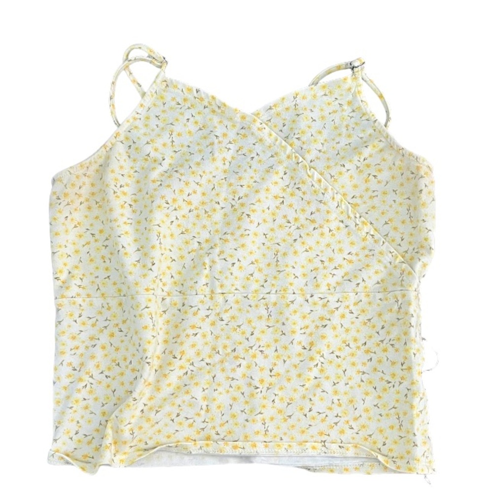 Target Art Class Yellow Flower Tank Top Kids Large